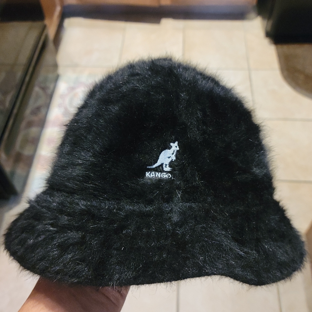 My original vintage mid 90's Kangol size medium black